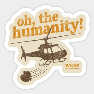 Oh,The Humanity - Vintage Sticker